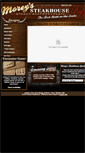 Mobile Screenshot of moreyssteakhouse.com